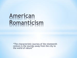 American Romanticism - Summit School District