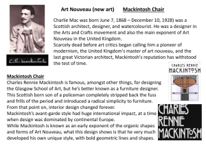 Mackintosh Chair
