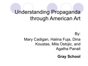 Understanding Propaganda through American Art