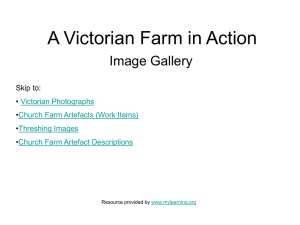 A Victorian Farm in Action