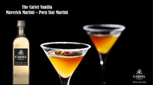 Cariel Vanilla Pornstar Martini Recipe