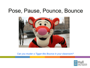 PPPB (Pose, Pause, Pounce, Bounce)