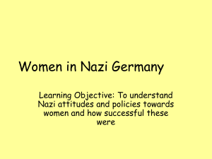 women in nazi germany