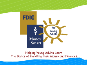 MONEY SMART FOR YOUNG ADULTS