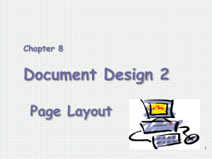 Document Design 2