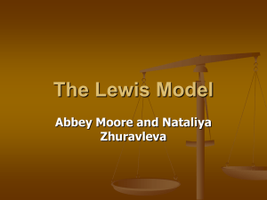 The Lewis Model - dwyersinterculturalcommunication