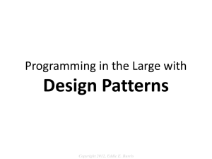 Design Patterns - School of Computing and Engineering