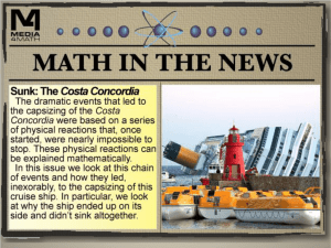 The Sinking of the Costa Concordia
