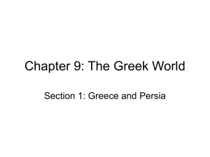 Chapter 9: The Greek World
