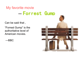Forrest Gump Worksheet