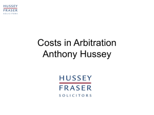 liability for costs