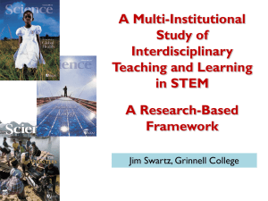A Multi-Institutional Study of Interdisciplinary Teaching