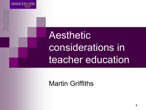 Martin Griffiths Presentation