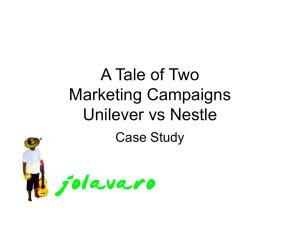 Unilever/Nestle