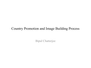 Country Promotion and Image Building Process