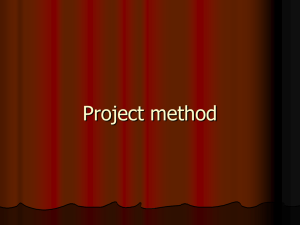 Project method - www.muthupandi.co.in