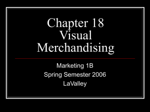 Chapter 18 Visual Merchandising