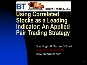 Pair Charting - Bright Trading
