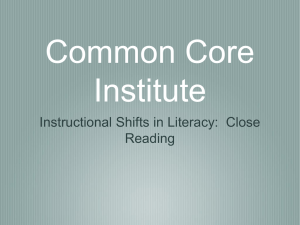 Common Core Institute