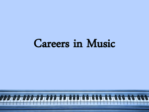 Music Careers PPT - Taylor County Schools