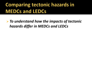 lesson 19: Case study MEDc vs ledc