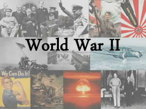34 Causes of WWII