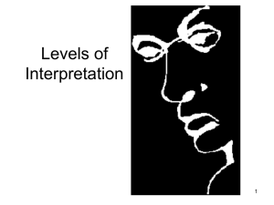 Levels of Interpretation