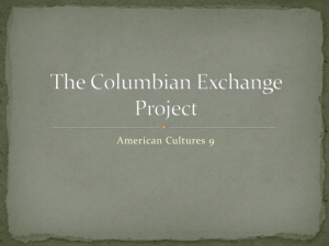 The Columbian Exchange Project