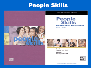 People Skills for the Salon Professional