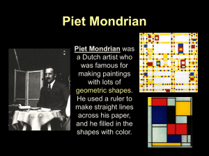 Mondrian Painting