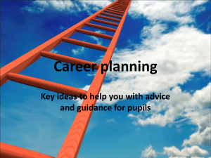 Career planning background ideas