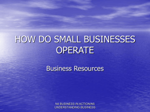 4. Business resources