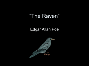 “The Raven” - Mrs. Corley
