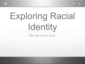 Exploring Racial Identity