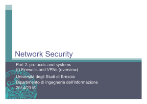 Network Security - Ingegneria - Università degli Studi di Brescia