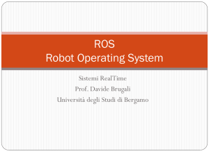 ROS-Tutorial /mobile_robot - Università degli studi di Bergamo