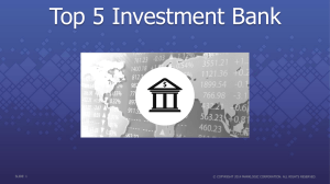 Top 5 Investment Bank