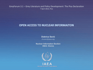 Open Access to Nuclear Information