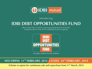 IDBI Debt Opportunities Fund
