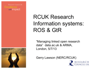 Research Organisations