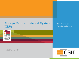 Central Referral System Training Presentation