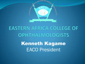 Prof Kenneth Kagame_Residency training A Case for East Africa