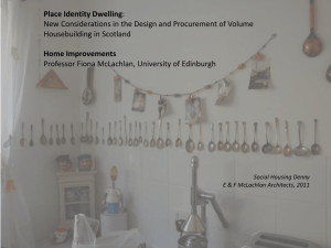 Home Improvements - Scottish Universities Insight Institute