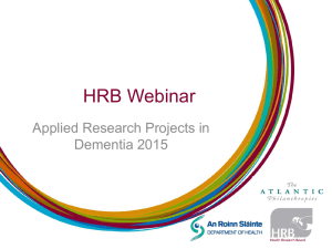 Applied_Research_Projects_in_Dementia_2015_webinar_slides