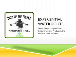 Path of the Paddle - Ontario Trails Council