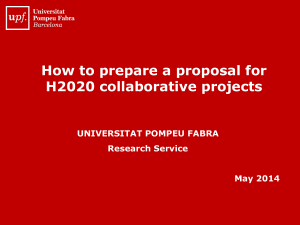 Research Service - Universitat Pompeu Fabra
