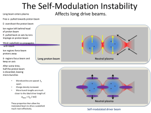 The Self-Modulation Instability