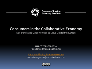 Consumer In The Collaborative Economy (Marco Torregrossa)
