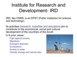 Institute for Research and Development