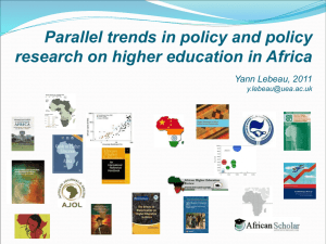 Journal of Higher Education in Africa